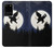 W3323 Flying Elephant Full Moon Night Hard Case and Leather Flip Case For Samsung Galaxy S20 Plus, Galaxy S20+