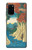 W3348 Utagawa Hiroshige The Monkey Bridge Hard Case and Leather Flip Case For Samsung Galaxy S20 Plus, Galaxy S20+