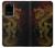 W0354 Chinese Dragon Hard Case and Leather Flip Case For Samsung Galaxy S20 Ultra