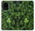 W0358 Clover Lucky Leaf Hard Case and Leather Flip Case For Samsung Galaxy S20 Ultra