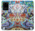 W0588 Wall Graffiti Hard Case and Leather Flip Case For Samsung Galaxy S20 Ultra