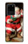 W1417 Santa Claus Merry Xmas Hard Case and Leather Flip Case For Samsung Galaxy S20 Ultra