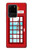 W2059 England British Telephone Box Minimalist Hard Case and Leather Flip Case For Samsung Galaxy S20 Ultra