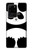 W2085 Panda Minimalist Hard Case and Leather Flip Case For Samsung Galaxy S20 Ultra