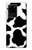 W2096 Seamless Cow Pattern Hard Case and Leather Flip Case For Samsung Galaxy S20 Ultra