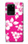 W2246 Hawaiian Hibiscus Pink Pattern Hard Case and Leather Flip Case For Samsung Galaxy S20 Ultra