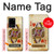 W2833 Poker Card Queen Hearts Hard Case and Leather Flip Case For Samsung Galaxy S20 Ultra