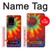 W2985 Colorful Tie Dye Texture Hard Case and Leather Flip Case For Samsung Galaxy S20 Ultra