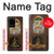 W3173 Grandfather Clock Antique Wall Clock Hard Case and Leather Flip Case For Samsung Galaxy S20 Ultra