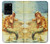 W3184 Little Mermaid Painting Hard Case and Leather Flip Case For Samsung Galaxy S20 Ultra