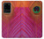 W3201 Pink Peacock Feather Hard Case and Leather Flip Case For Samsung Galaxy S20 Ultra