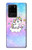 W3256 Cute Unicorn Cartoon Hard Case and Leather Flip Case For Samsung Galaxy S20 Ultra