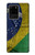 W3297 Brazil Flag Vintage Football Graphic Hard Case and Leather Flip Case For Samsung Galaxy S20 Ultra