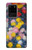 W3342 Claude Monet Chrysanthemums Hard Case and Leather Flip Case For Samsung Galaxy S20 Ultra