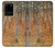 W3380 Gustav Klimt Birch Forest Hard Case and Leather Flip Case For Samsung Galaxy S20 Ultra