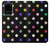 W3532 Colorful Polka Dot Hard Case and Leather Flip Case For Samsung Galaxy S20 Ultra