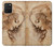 W1045 Leonardo da Vinci Woman's Head Hard Case and Leather Flip Case For Samsung Galaxy S10 Lite