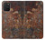 W2714 Rust Steel Texture Graphic Printed Hard Case and Leather Flip Case For Samsung Galaxy S10 Lite