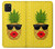 W2443 Funny Pineapple Sunglasses Kiss Hard Case and Leather Flip Case For Samsung Galaxy Note10 Lite