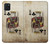 W2528 Poker King Card Hard Case and Leather Flip Case For Samsung Galaxy Note10 Lite