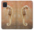 W2674 Seahorse Skeleton Fossil Hard Case and Leather Flip Case For Samsung Galaxy Note10 Lite