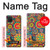 W3272 Colorful Pattern Hard Case and Leather Flip Case For Samsung Galaxy Note10 Lite