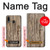 W0600 Wood Graphic Printed Hard Case and Leather Flip Case For Samsung Galaxy A20, Galaxy A30