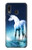 W1130 Unicorn Horse Hard Case and Leather Flip Case For Samsung Galaxy A20, Galaxy A30