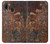 W2714 Rust Steel Texture Graphic Printed Hard Case and Leather Flip Case For Samsung Galaxy A20, Galaxy A30