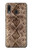 W2875 Rattle Snake Skin Graphic Printed Hard Case and Leather Flip Case For Samsung Galaxy A20, Galaxy A30