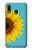 W3039 Vintage Sunflower Blue Hard Case and Leather Flip Case For Samsung Galaxy A20, Galaxy A30