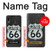 W3207 Route 66 Sign Hard Case and Leather Flip Case For Samsung Galaxy A20, Galaxy A30