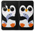 W2631 Cute Baby Penguin Hard Case and Leather Flip Case For Samsung Galaxy A20e