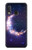 W3324 Crescent Moon Galaxy Hard Case and Leather Flip Case For Samsung Galaxy A20e