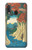 W3348 Utagawa Hiroshige The Monkey Bridge Hard Case and Leather Flip Case For Samsung Galaxy A20e