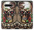 W0753 Skull Wing Rose Punk Hard Case and Leather Flip Case For LG V60 ThinQ 5G