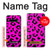 W1850 Pink Leopard Pattern Hard Case and Leather Flip Case For LG V60 ThinQ 5G