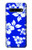 W2244 Hawaiian Hibiscus Blue Pattern Hard Case and Leather Flip Case For LG V60 ThinQ 5G