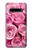 W2943 Pink Rose Hard Case and Leather Flip Case For LG V60 ThinQ 5G