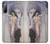 W3353 Gustav Klimt Allegory of Sculpture Hard Case and Leather Flip Case For Sony Xperia 10 II