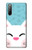 W3542 Cute Cat Cartoon Hard Case and Leather Flip Case For Sony Xperia 10 II