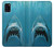 W0830 White Shark Hard Case and Leather Flip Case For Samsung Galaxy A31