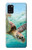 W1377 Ocean Sea Turtle Hard Case and Leather Flip Case For Samsung Galaxy A31