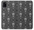 W2371 Skull Vintage Monochrome Pattern Hard Case and Leather Flip Case For Samsung Galaxy A31