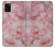 W2843 Pink Marble Texture Hard Case and Leather Flip Case For Samsung Galaxy A31