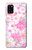 W3036 Pink Sweet Flower Flora Hard Case and Leather Flip Case For Samsung Galaxy A31