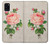 W3079 Vintage Pink Rose Hard Case and Leather Flip Case For Samsung Galaxy A31