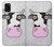 W3257 Cow Cartoon Hard Case and Leather Flip Case For Samsung Galaxy A31