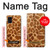 W0422 Giraffe Skin Hard Case and Leather Flip Case For Samsung Galaxy A41