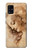 W1045 Leonardo da Vinci Woman's Head Hard Case and Leather Flip Case For Samsung Galaxy A41